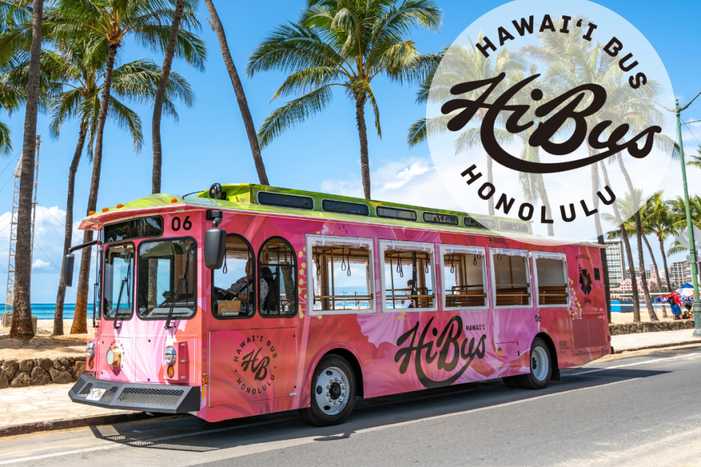 ハワイの移動はHiBusで!